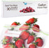 Freezer Bags 1 Gallon Resealable, 30 Count Extra Strong and Leak Proof Bags with Double Zipper for Food Storage