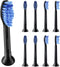 Replacement Heads for Philips Sonicare - Medium Toothbrush Head, Replaces HX6015/03 SimplyClean - Black - HX6018b