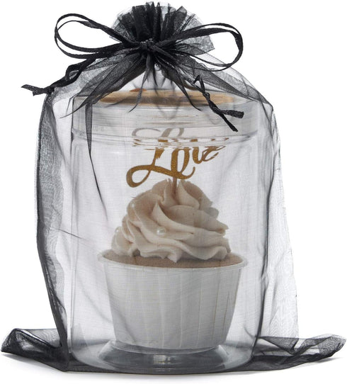 Volanic 50PCS 6X9 Inch Sheer Drawstring Organza Gift Bag for Jewelry Party Wedding Favor Candy Display
