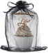 Volanic 50PCS 6X9 Inch Sheer Drawstring Organza Gift Bag for Jewelry Party Wedding Favor Candy Display
