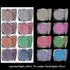Reflective Glitter Powder Set, 8 Colors Sparkle Diamond Nail Glitter Dust, Silver Pink Purple Green Loose Nail Supplies