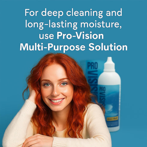 Pro-Vision-Multi Purpose Solution (270ml/9 Oz) Pro-Vision-Multi Purpose Contact Lens Solution, All-in-One Multi-Purpose