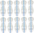 Licsaliwe 10Pcs Menstrual Pads for Swimming, Waterproof Thong Pads Panty Liners, Private Patches