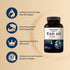 Omega 3 Fish Oil 4,200mg, 180 Burpless Softgels, Premium Wild Caught Fish, Heart & Brain Support - Mercury Free