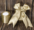 ATRBB 25 Yards 3 Inches Wide Satin Ribbon, Perfect for Wedding Satin Chair Sash and Gift Wrapping (Old Gold)