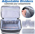 Strap,Famliy Medication Organizer Storage Bag,Portable Pill Bottle Organizer with Hand or One Shoulder,Travel Medicine