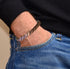 Pure Copper Twisted Magnetic Cuff Bracelet for Men Women, 8 Magnets 3500 Gauss