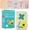 Travel First Aid Kit for Kids - Mini First Aid Kit for Car, Purse, Backpack, or Diaper Bag, 75 Piece Travel Medicine Kit