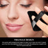 Maitys 12 Pieces Powder Puff Triangle Face Makeup Cosmetic for Loose Powder, Washable Reusable Sponge