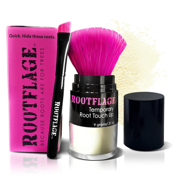 Light Blonde Hair Touch Up, Instant Root Concealer Powder for Roots and Hairline Filler