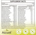 Ascuoli Probiotics for Women & Men - 300 Billion CFU, 22 Strains Probiotics + 15 Organic Herbs Blend, Daily Probiotics for Digestive Health, Immune, Gut, Bloating - 60 Capsule