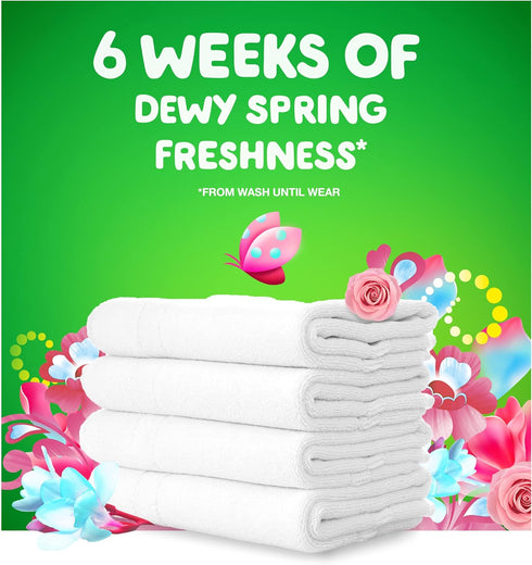 Gain + Aroma Boost Liquid Laundry Detergent, Spring Daydream Scent, 154 fl oz, 107 Loads, HE Compatible