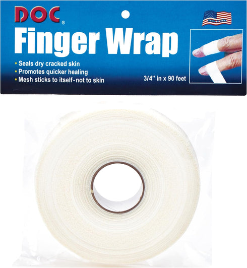 Tourna Finger Wrap Protective Tape, White