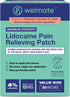 WELMATE 4% Lidocaine Numbing Patch Maximum Strength Temporary Pain Relief for Back, Neck, Shoulders, 30 ct