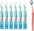 Preserve Ocean Plastic Initiative (POPi) Adult Toothbrush, Made in USA from Recycled Ocean Plastic, Coral