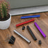 Portable Metal Tube Container, Waterproof Aluminum Storage Tube Holder Case, Great for Traveling (5 Pack)