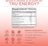 TRU Supplements Energy Pre Workout Training Formula Vegan Friendly 20 Servings (Strawberry Lemonade)