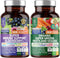 N1N Premium Organic Super Fruits & Veggies, Natural Super Greens Supplement with 38 Ingredients, 120 Caps