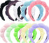 Spa Headband for Washing Face - Set of 10 Soft Skin Care Headbands for Makeup Removal & Shower (10 PACK)