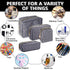 Waterproof Large Makeup Bag Pouch, Nylon Women Travel Toiletry Storage Bag, Houndstooth Cosmetic Organizer for Girls