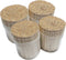 Makerstep Wooden Toothpicks, 2000 Pieces with Ornate Handle, 4 Packs of 500