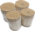 Makerstep Wooden Toothpicks, 2000 Pieces with Ornate Handle, 4 Packs of 500