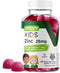 Zinc for Kids Gummies 25mg - Immune Support for Kids & Teens, Vegan, Gluten Free, Chewable Berry Flavor