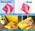 KORUSER (12 Pack/High Grammage) Microfiber Cleaning Cloths - Reusable and Washable - Multi Purpose Indoor/Outdoor