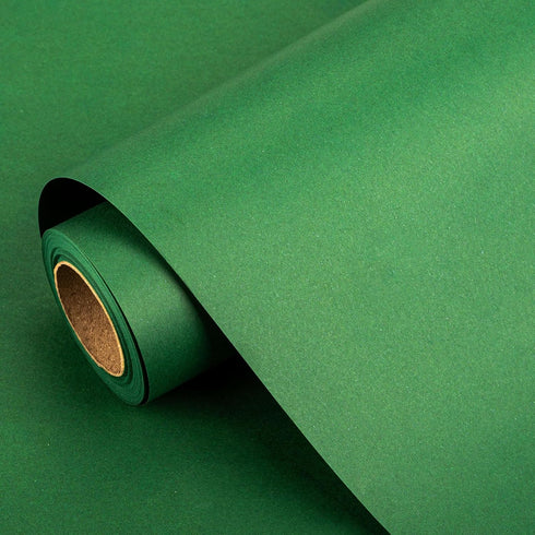 Retrify Green Kraft Packing Paper 30 Inches x 32.8 Feet Art Craft Paper for Birthday Christmas Gift Wrapping Decoration