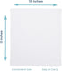 Wash Cloth Set - Heavy Duty 13x13 White Dish Towels, Quick Dry & Lint Free Multi Use Bar Rags for Cleaning, Auto Wash,