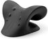 RESTCLOUD Neck and Shoulder Relaxer, Cervical Traction Device for TMJ Pain Relief, Chiropractic Pillow, Black