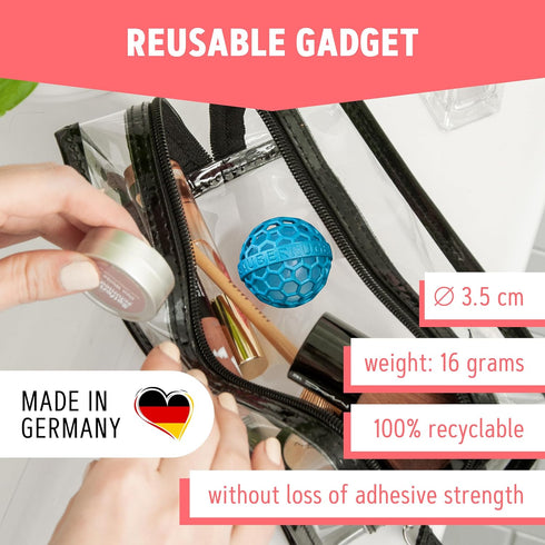 The Clean Ball, Clever Way to Clean Purses, Bags, Backpacks, and School Bags