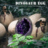 ZOBAYOP 0.5-1LB Amethyst Crystal Geode Dinosaur Egg Rock Quartz Cluster Natural Raw Purple Amethyst Stone Real Healing