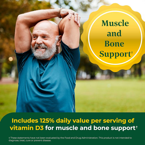 MegaFood Men's 55+ Advanced Multivitamin - Doctor-Formulated, Choline, Vitamin D, B12, 60 Tabs (30 Servings)