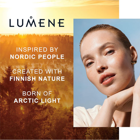 Lumene Color Correcting CC Cream, Lightweight Foundation with Medium Coverage, Redness Reducing Face Makeup, Light