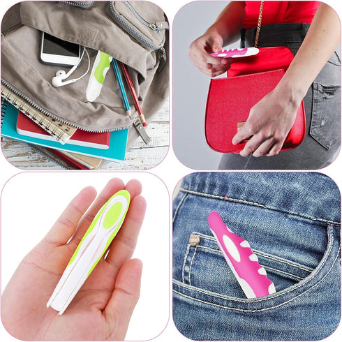 2Pcs Travel Toothbrush - Portable Soft Folding Toothbrushes for Travel Camping Hiking