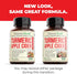 Organic Apple Cider Vinegar Capsules with Turmeric and Ginger for Joint Health, 60 Vegan ACV Supplements