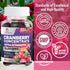 Cranberry Gummies - Urinary Tract Health Gummy + Vitamin C - 25,000mg Triple Strength Cranberry Concentrate Extract