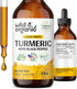Turmeric Tincture - Organic Turmeric Curcumin with Black Pepper for Joint & Digestive Health - Non-Alcohol Supplement -