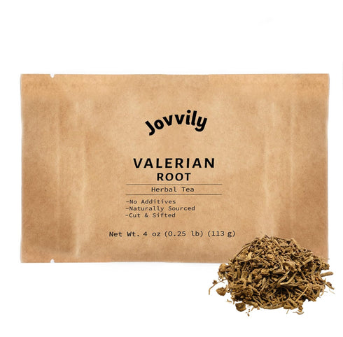 Valerian Root - 4 oz - Cut & Sifted Herbal Tea with No Fillers or Additives