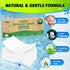 Laundry Detergent Sheets, Fresh Linen Scent, 120 Loads (60 Sheets), Plastic Free, Eco Friendly & Hypoallergenic