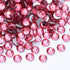 Rose Flatback Rhinestones for Nail Art and Craft, Loose Crystal Gemstones (Rose, SS34, 288pcs, 7.1-7.3mm)