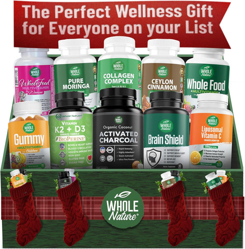 Whole Food Multivitamin for Men and Women - Complete Daily Superfood Vitamins Plus Minerals, Probiotics, Non-GMO