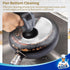 MR.SIGA Abrasive Heavy Duty Pad Refills for Electric Spin Scrubber, 10 Pack