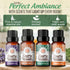 Set (Pack 4 0.5 Oz) GuruNanda Essential Oils of x Fl - Pure, Natural Frankincense, Lavender, Eucalyptus & Orange