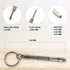 5 in 1 Mini Precision Optical Keychain Screwdriver for Glasses, Jewelry, and Watch Repair