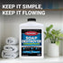K-87 1500 32 oz Roebic Liquid SGP Soap, Grease and Paper Digester with Bacteria, Eliminates Buildup in Pipes