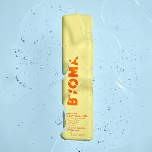 BYOMA Creamy Jelly Cleanser - Hydrating Facial Cleanser for Skin Barrier Repair - Tri-Ceramide Face Wash - 5.91 fl oz