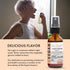 Vitamin C Extra Strength Spray, Daily Absorption Liquid Extract with Lemon, Orange, Strawberry, 2oz (60ml)