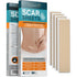 NUVADERMIS Silicone Scar Sheets, Extra Long Reusable Medical Grade for C-Section, Tummy Tuck, Pack of 4 - Light Tone